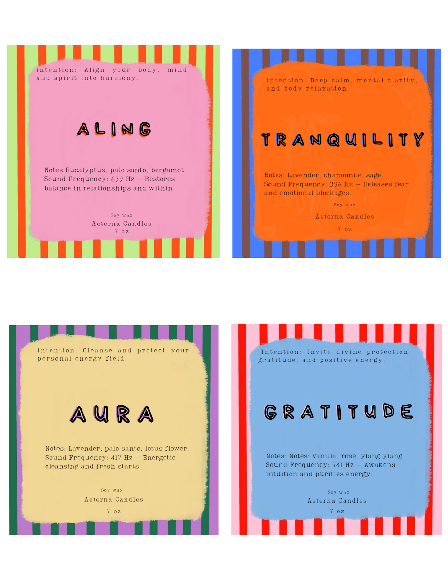 Align Intention Soy Candle