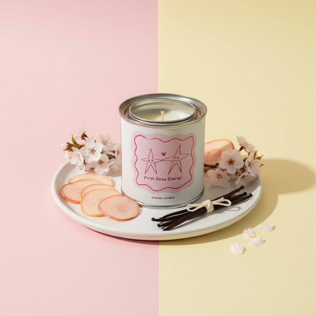 First date energy soy candle