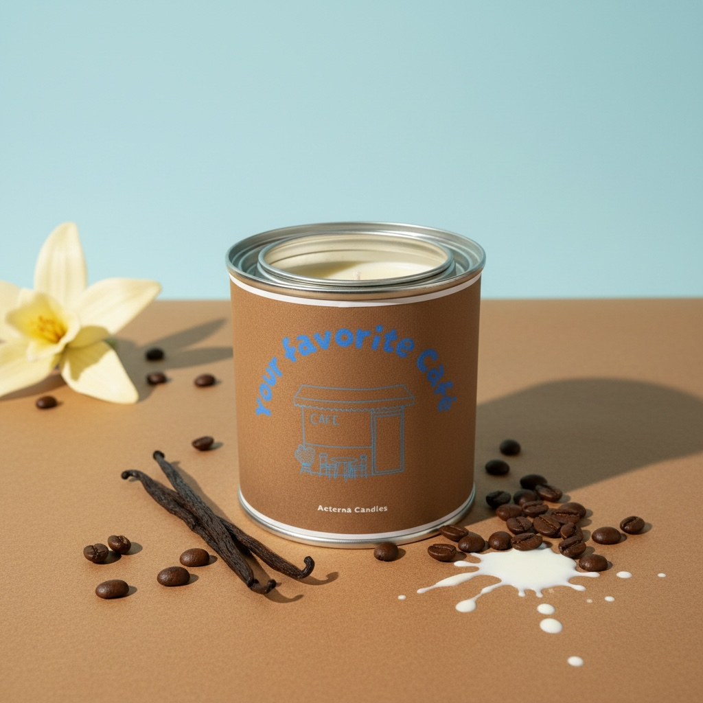 Your favorite cafe soy candle