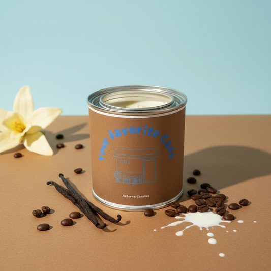 Your favorite cafe soy candle