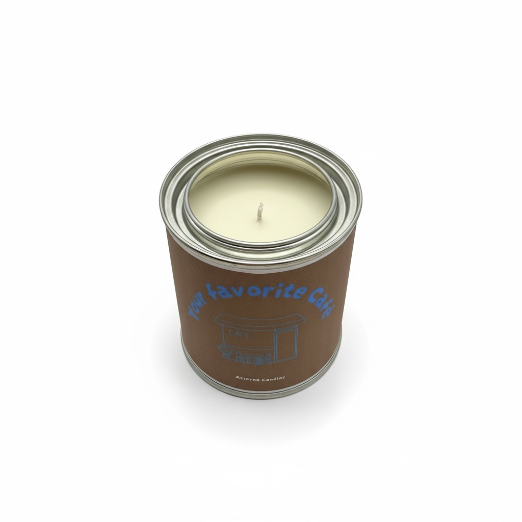 Your favorite cafe soy candle