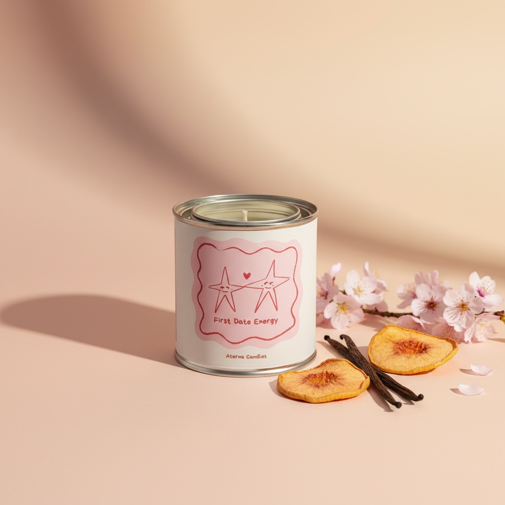 First date energy soy candle